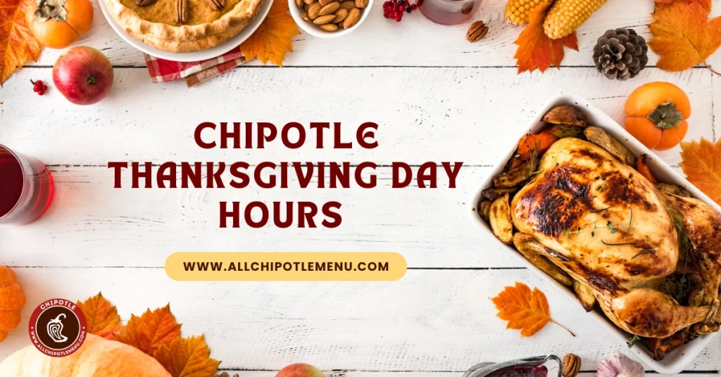 Chipotle Thanksgiving Day Hours