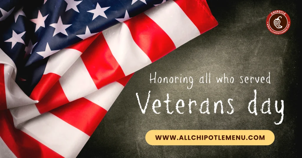 Chipotle Veterans Day